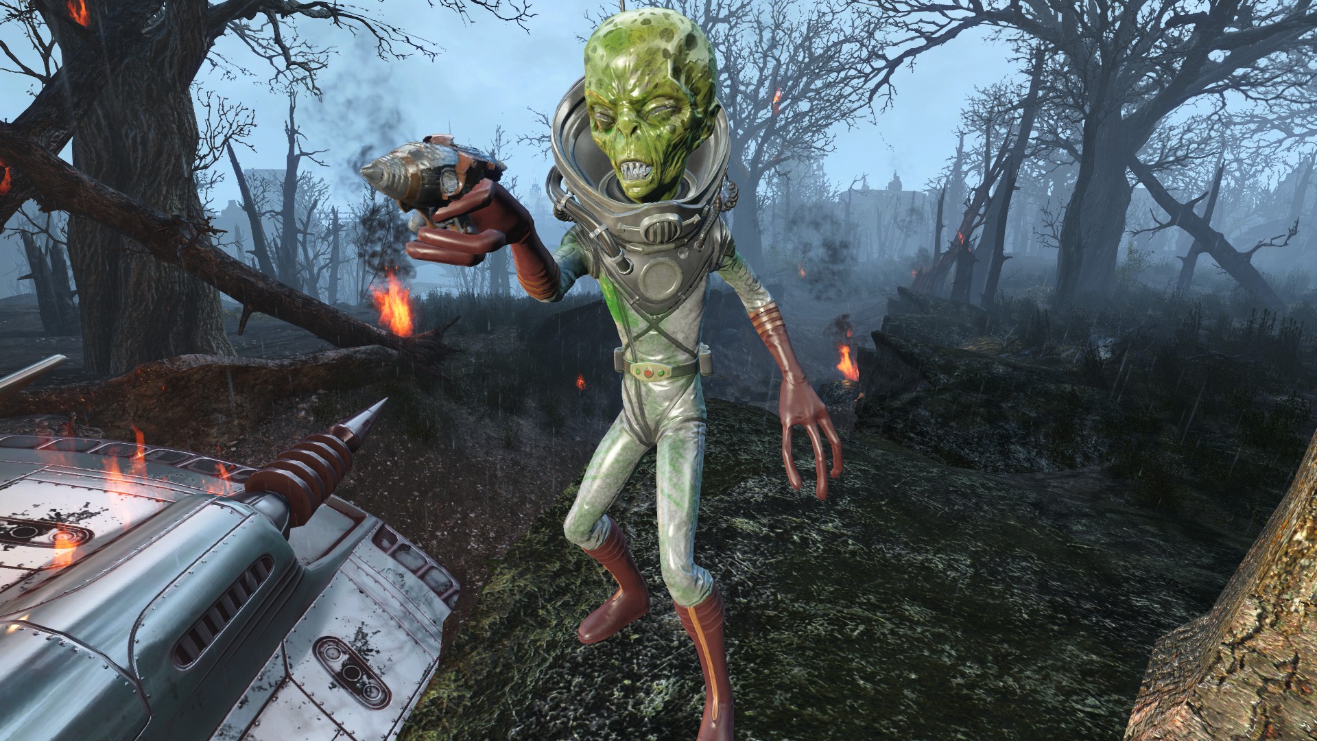 Fallout 4 aliens of the commonwealth фото 19