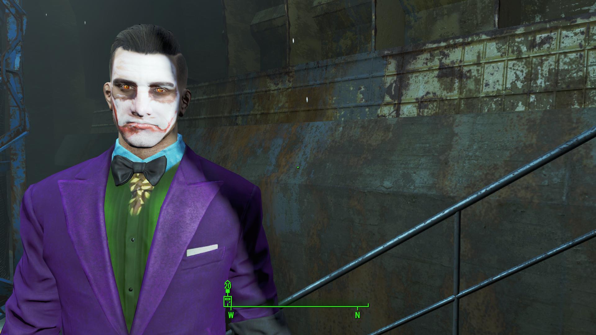 Fallout 4 joker outfit фото 10