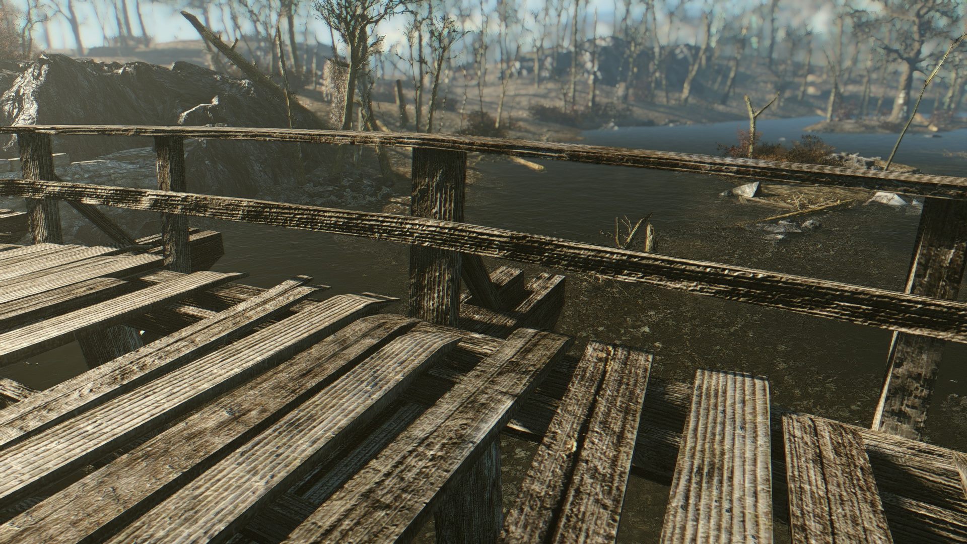 Fallout 4 мост сэнкчуари фото 60