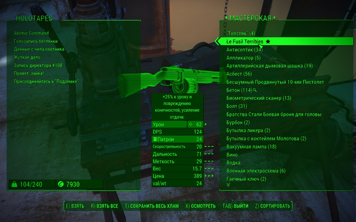 fallout 4 mod inventory