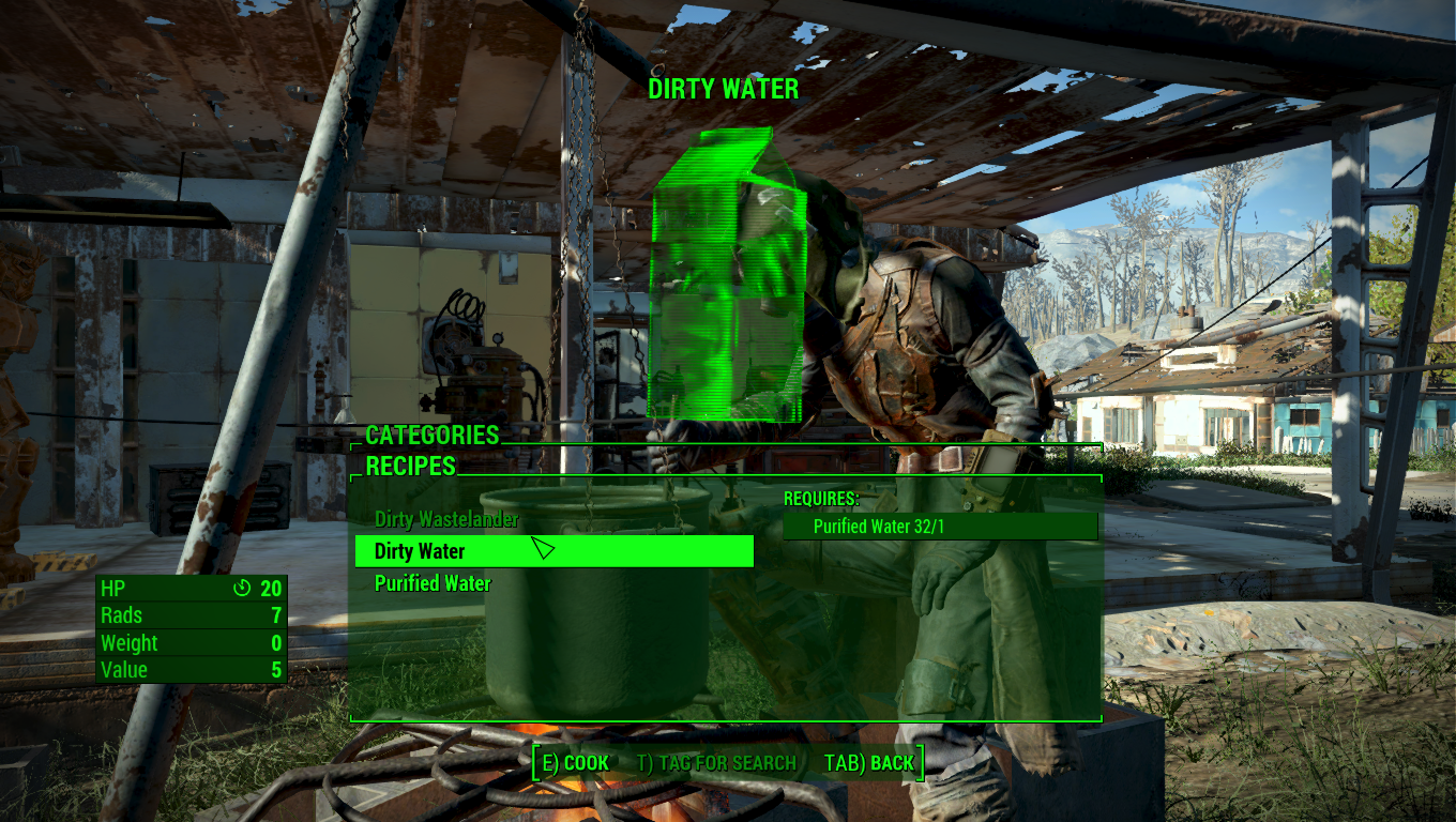 fallout 4 get dirty