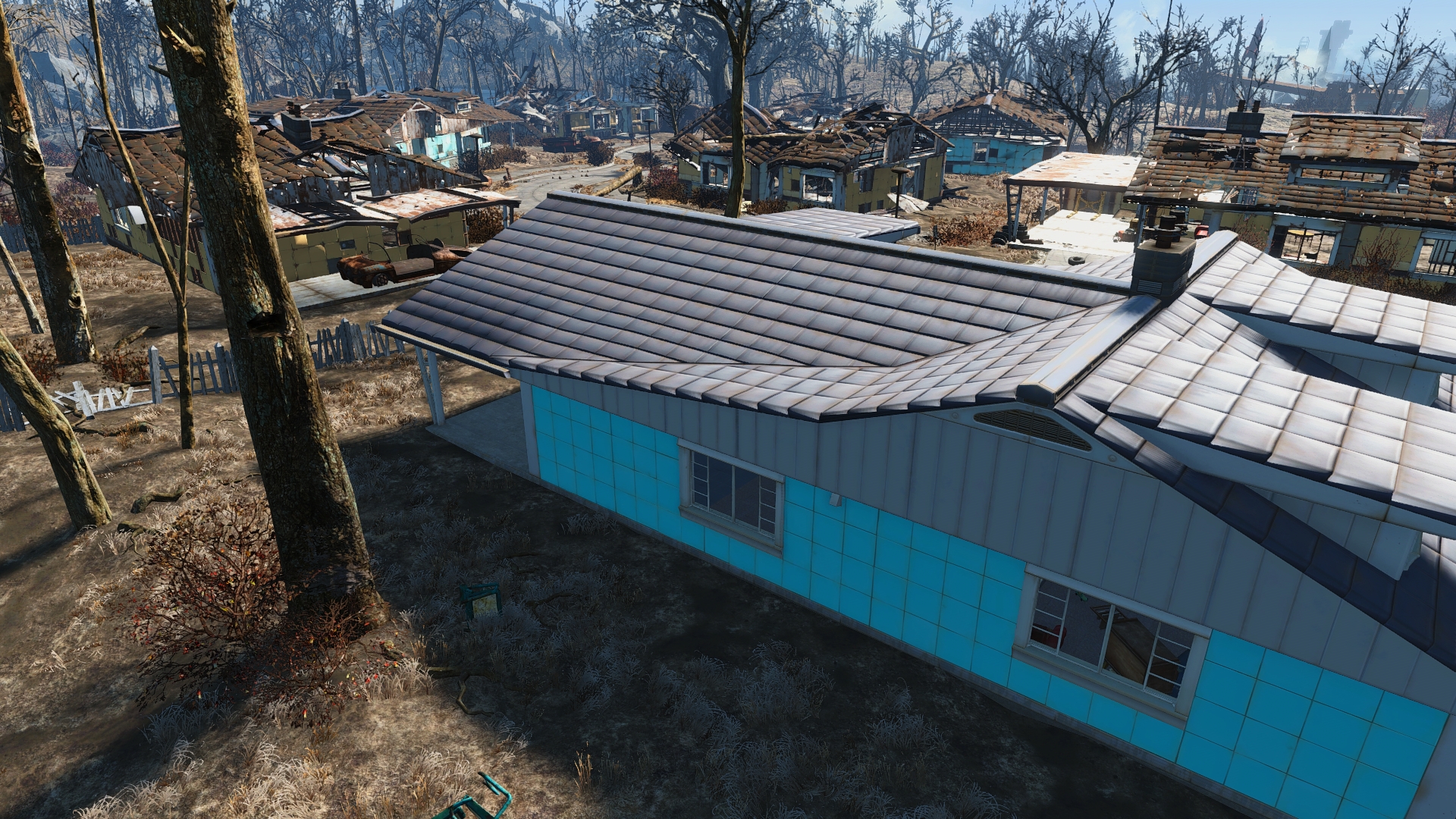 Fallout 4 удаление домов санкчуари фото 114
