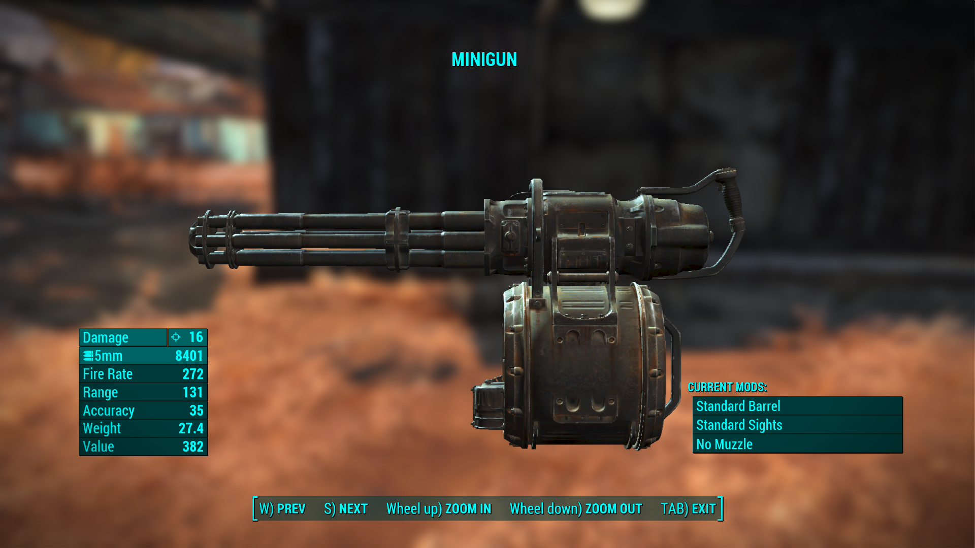 Fallout 4 урон минигана фото 28