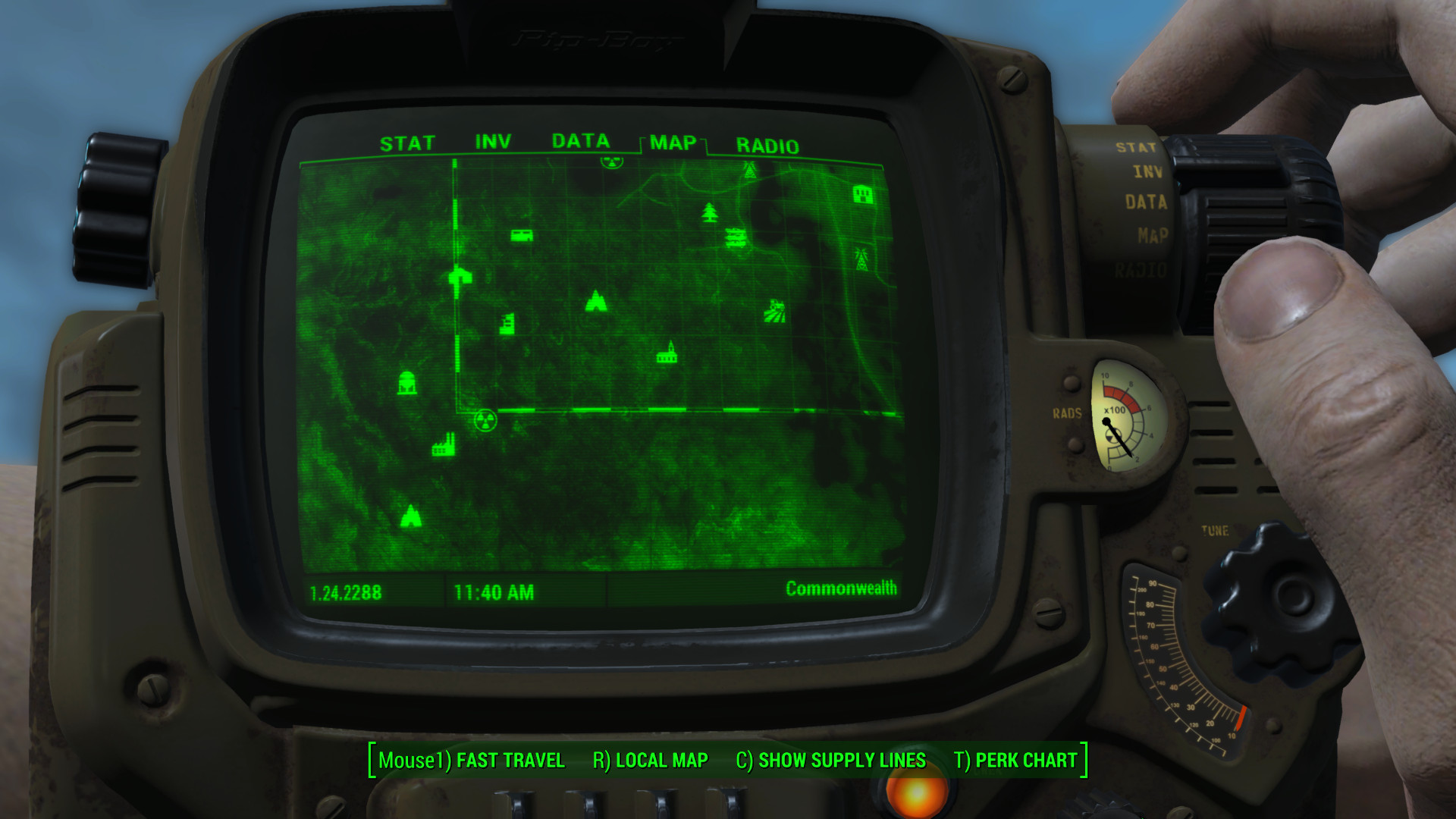 Alternate World Map - Fallout 4 / FO4 mods