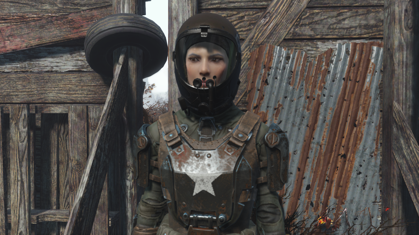 Fallout 4 шлемы с фонарем фото 74