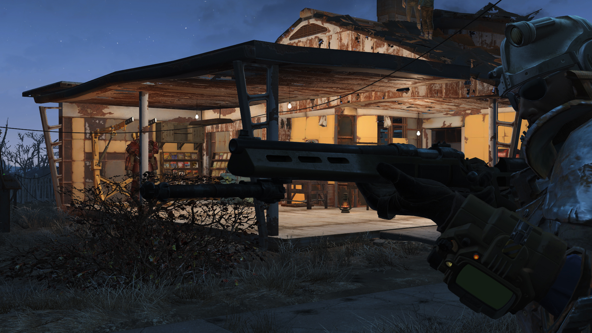 Fallout 4 hunting rifle фото 46