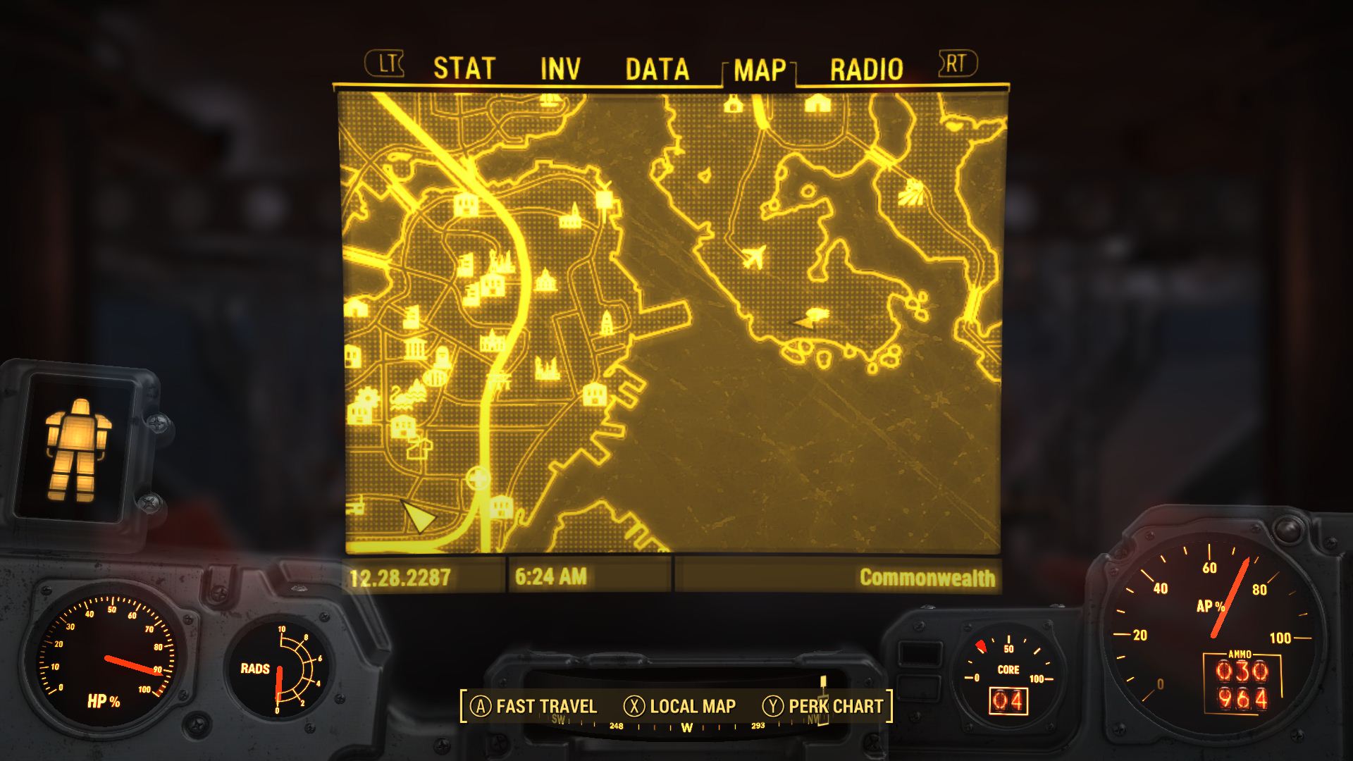 Fallout 4 перемещение к спутнику фото 8