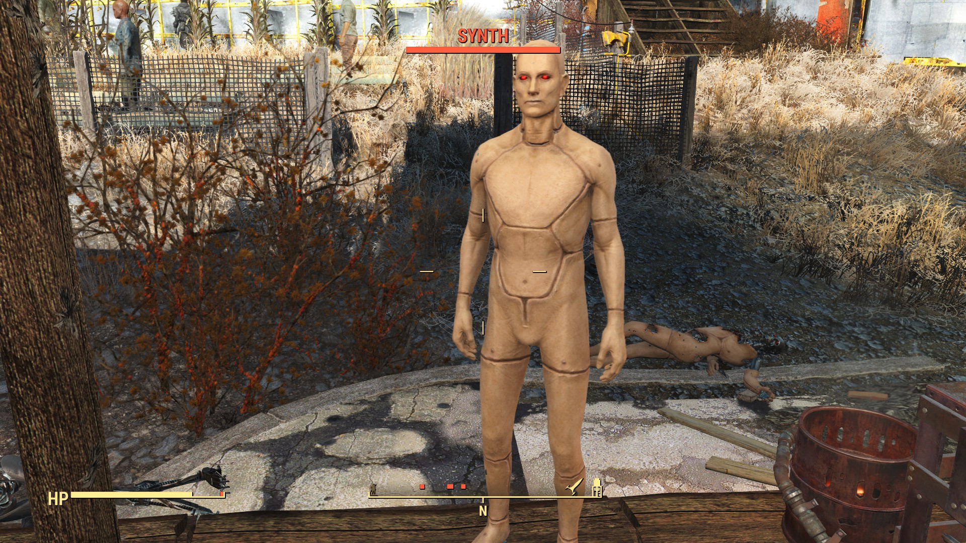 Fallout 4 разнообразные тела npc фото 52